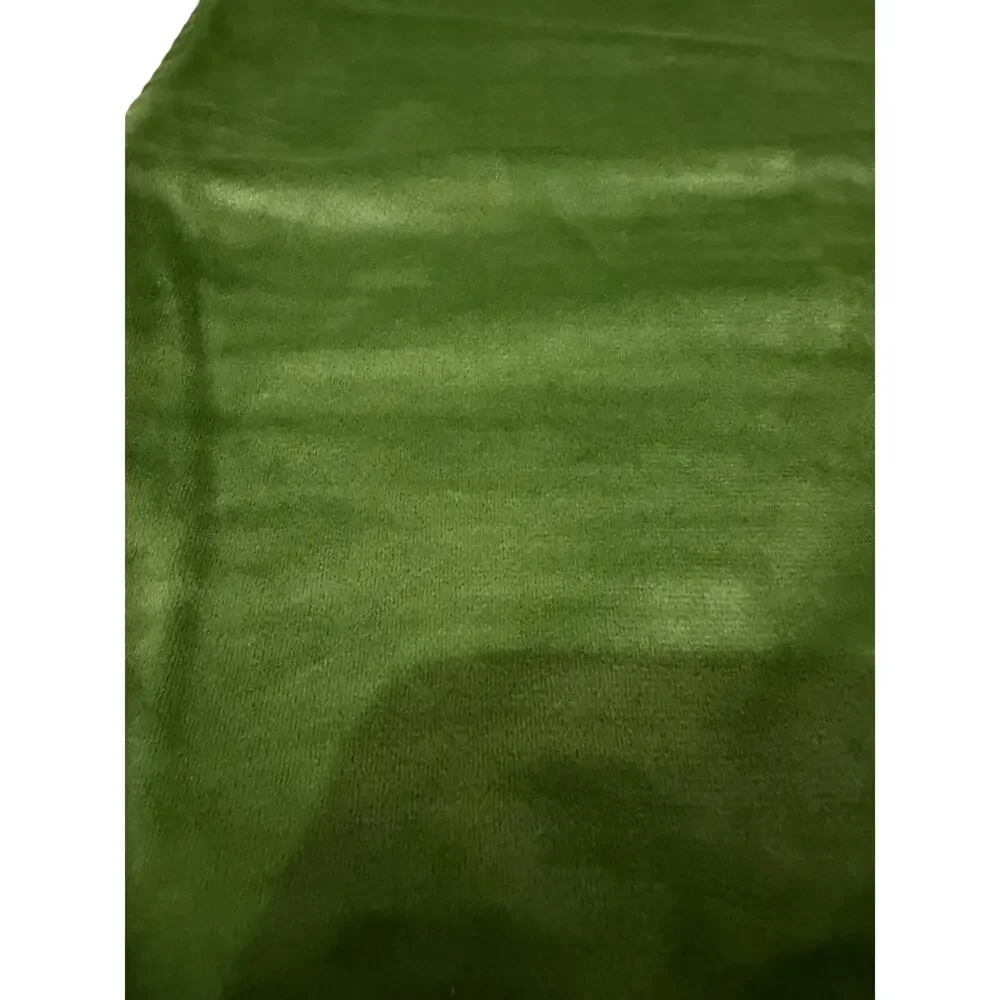 Lillian August Home Ribbed Velvet 15x22 Two Pillow Covers Set| Olive Green